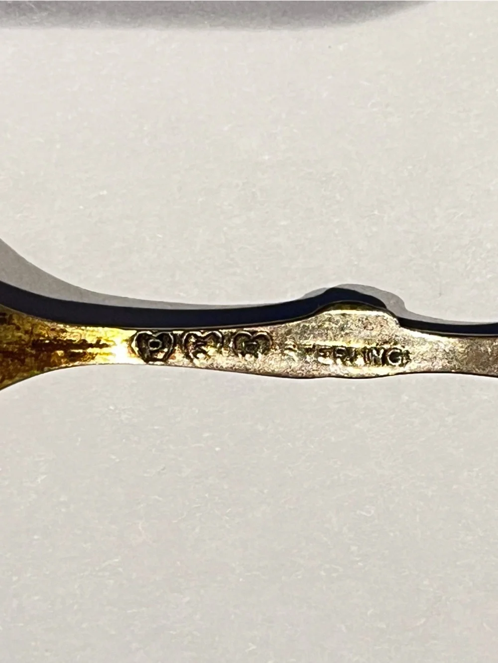 Antique Radisson Wisconsin Souvenir Spoon Floral Silverplate Grand Silver Co